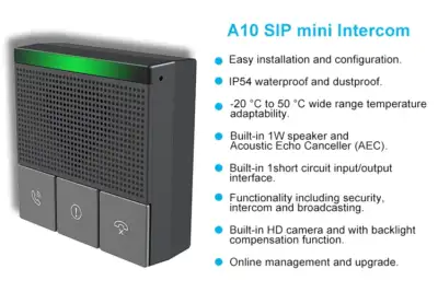 Fanvil SIP Mini Intercom : Model A10 Series
