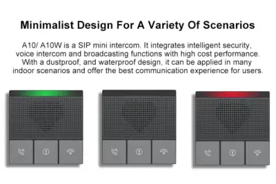 Fanvil SIP Mini Intercom : Model A10 Series