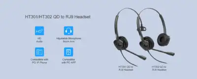 Fanvil USB Wired Headset : Model HT301-U_HT302-U