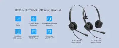 Fanvil USB Wired Headset : Model HT301-U_HT302-U