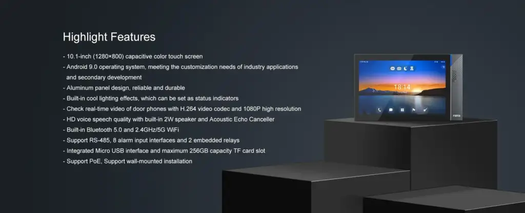 Fanvil SIP Indoor Station : Model i57A