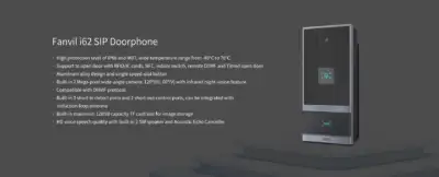 Fanvil SIP Video Doorphone : Model i62