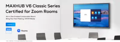 MAXHUB INTERACTIVE FLAT PANEL V6 Classic Series