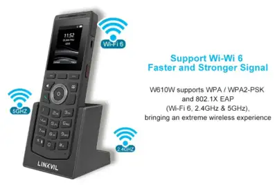 Linkvil W610W Portable WiFi Phone