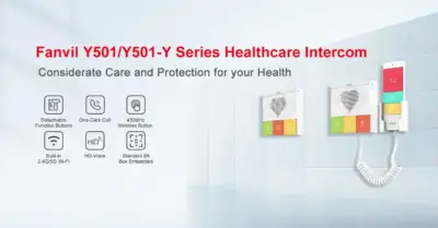 Fanvil SIP Healthcare Intercom : Model Y501/Y501-Y